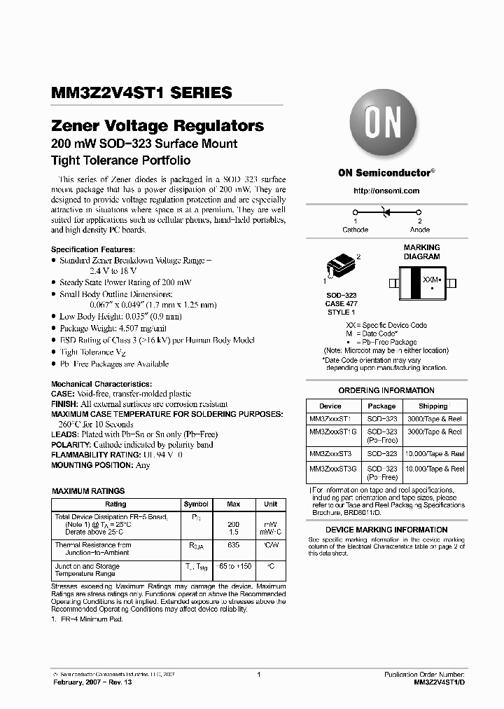 MM3ZXXXST3G_6402859.PDF Datasheet