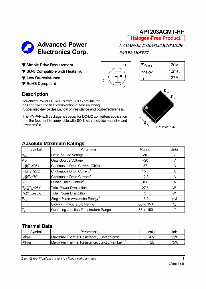 AP1203AGMT-HF_6507259.PDF Datasheet