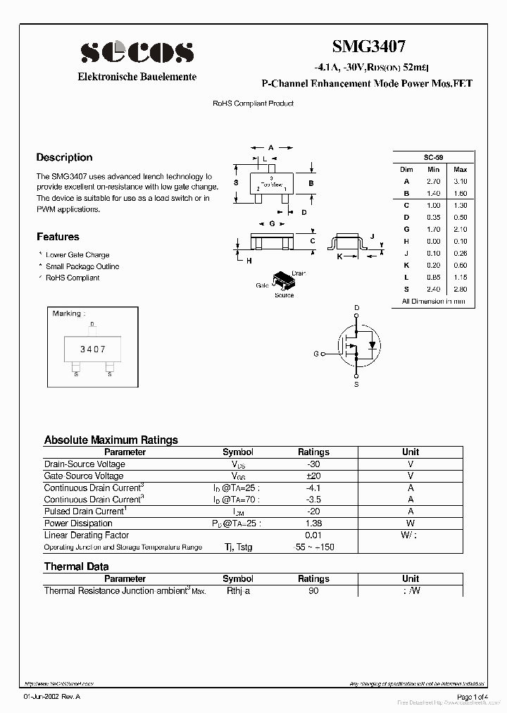 SMG3407_6923342.PDF Datasheet