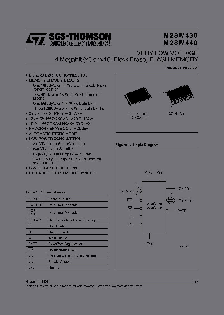 M28W430-180M3TR_6729282.PDF Datasheet