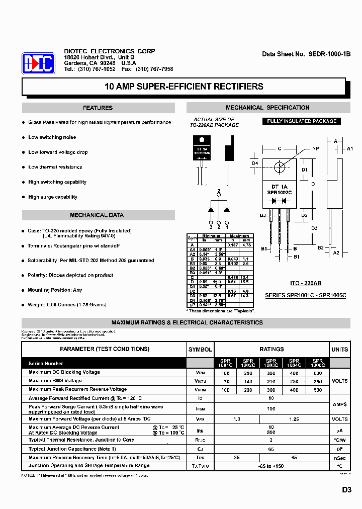 SPR1004C_6852046.PDF Datasheet