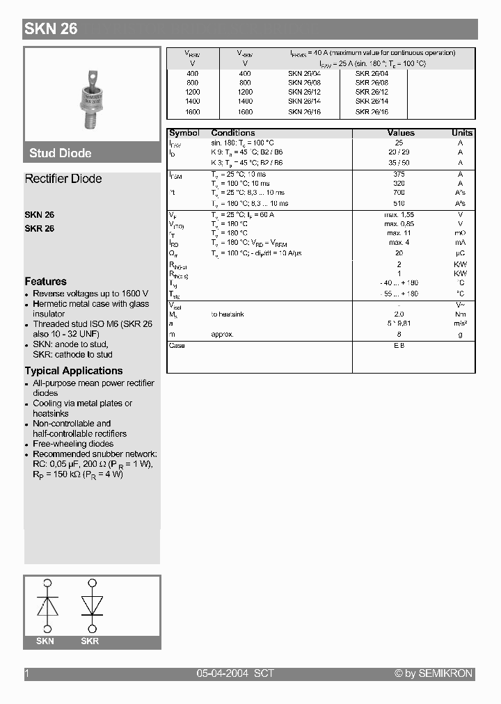 SKN2613_6970533.PDF Datasheet