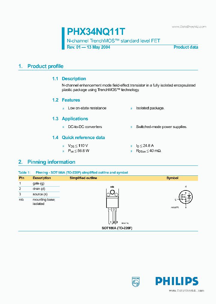 PHX34NQ11T_6980546.PDF Datasheet