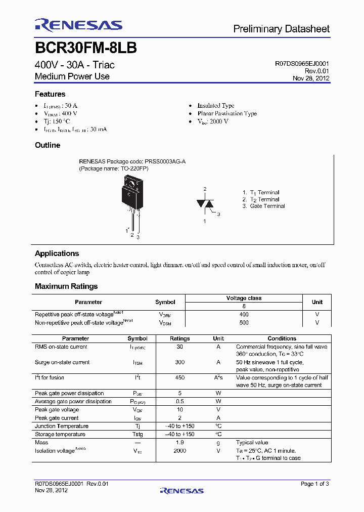 BCR30FM-8LBBB0_7061910.PDF Datasheet