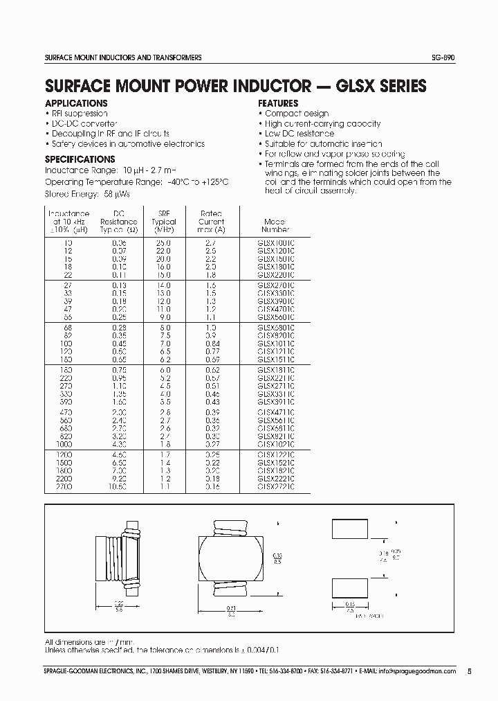 GLSX15210_7054312.PDF Datasheet