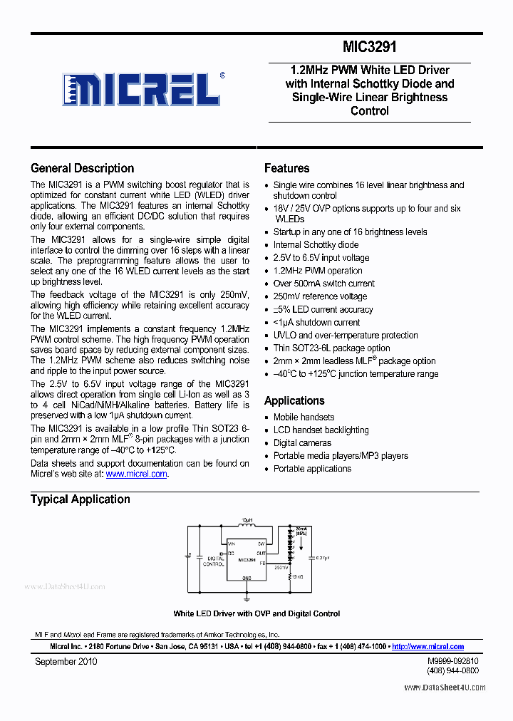 MIC3291_7236339.PDF Datasheet