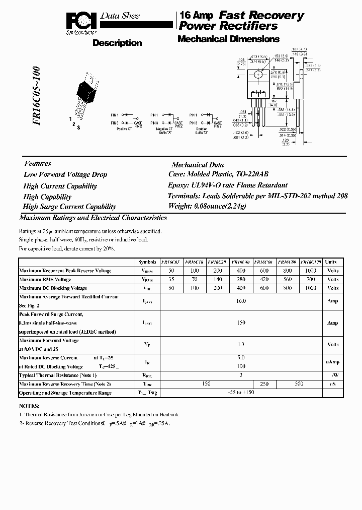 FR16C100_7242718.PDF Datasheet