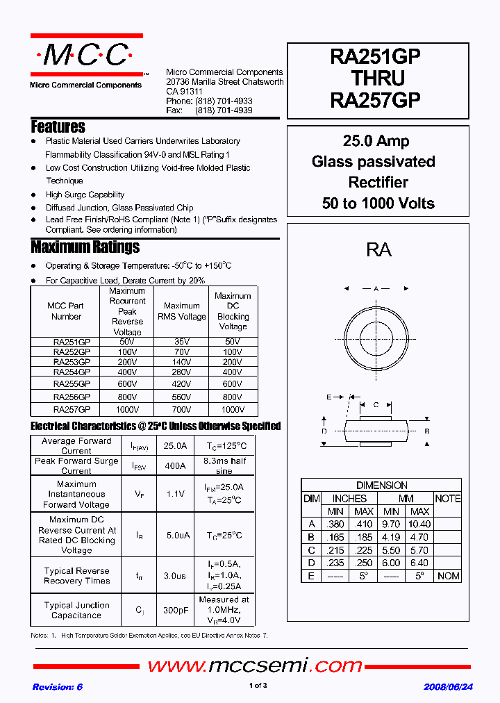 RA251GP08_7291624.PDF Datasheet