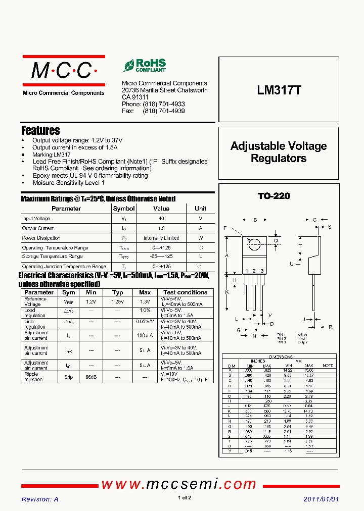 LM317T_7453926.PDF Datasheet