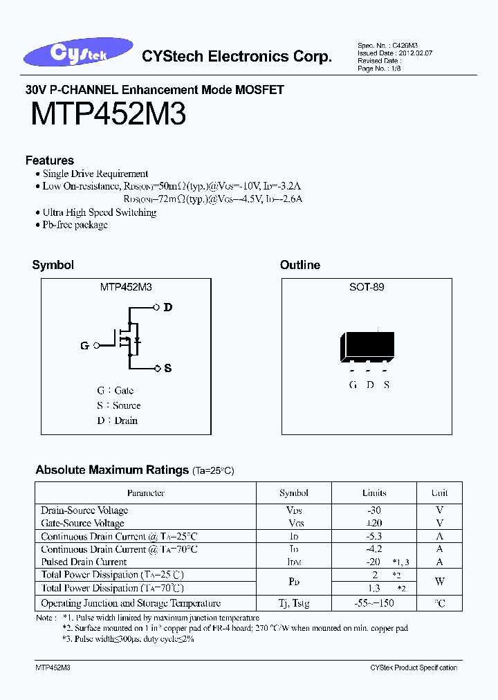 MTP452M3_7566104.PDF Datasheet