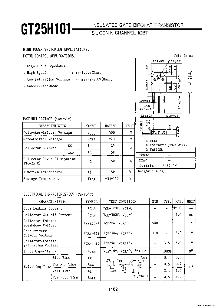 GT25H101_7700904.PDF Datasheet