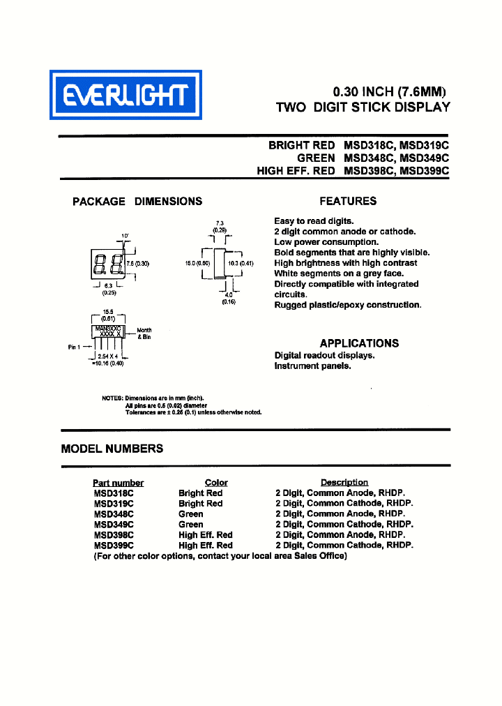 MSD319C_7720163.PDF Datasheet