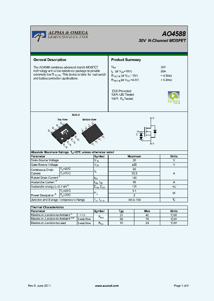 AO4588_7723588.PDF Datasheet