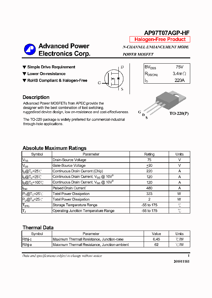 AP97T07AGP-HF_7950771.PDF Datasheet