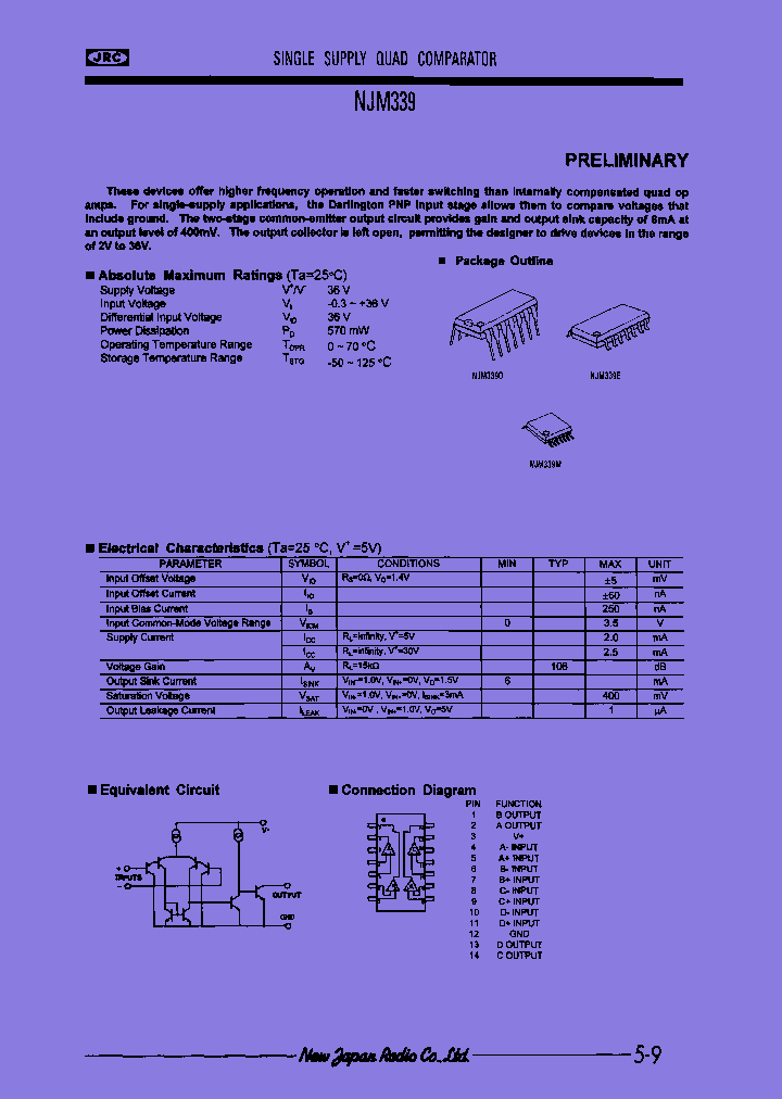 NJM339E-T2_7968831.PDF Datasheet