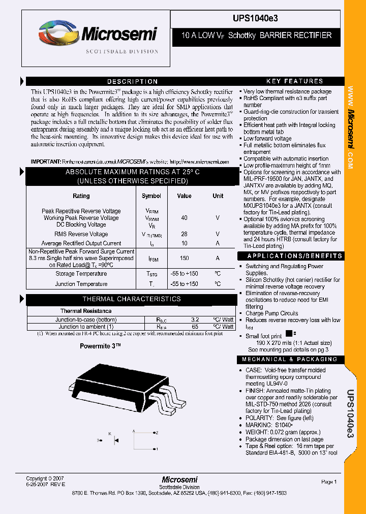 MQUPS1040E3_7977709.PDF Datasheet