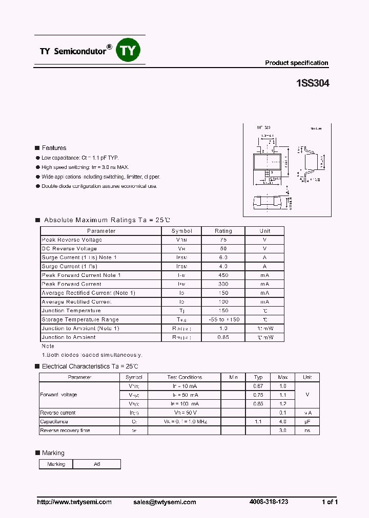 1SS304_8042995.PDF Datasheet