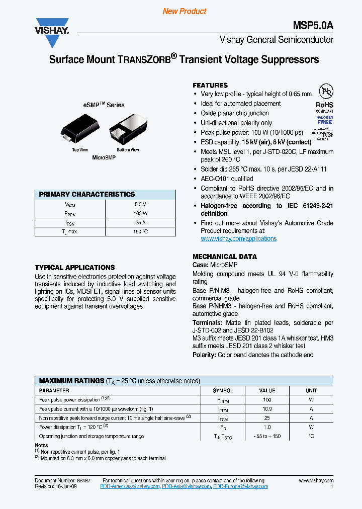 MSP50A-M389A_8060166.PDF Datasheet