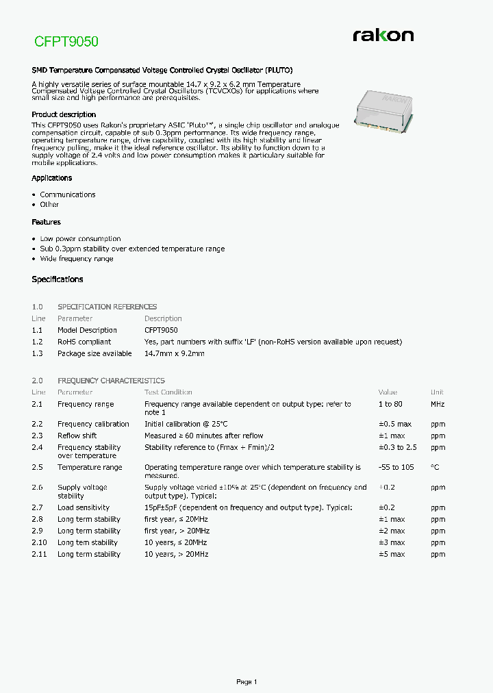 CFPT9050_8081206.PDF Datasheet