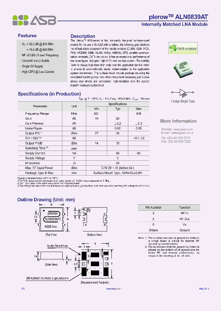 ALN0839AT-13_8102103.PDF Datasheet