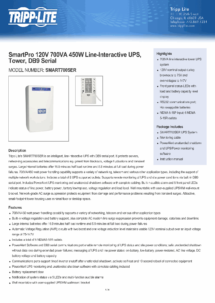 SMART700SER_8123548.PDF Datasheet