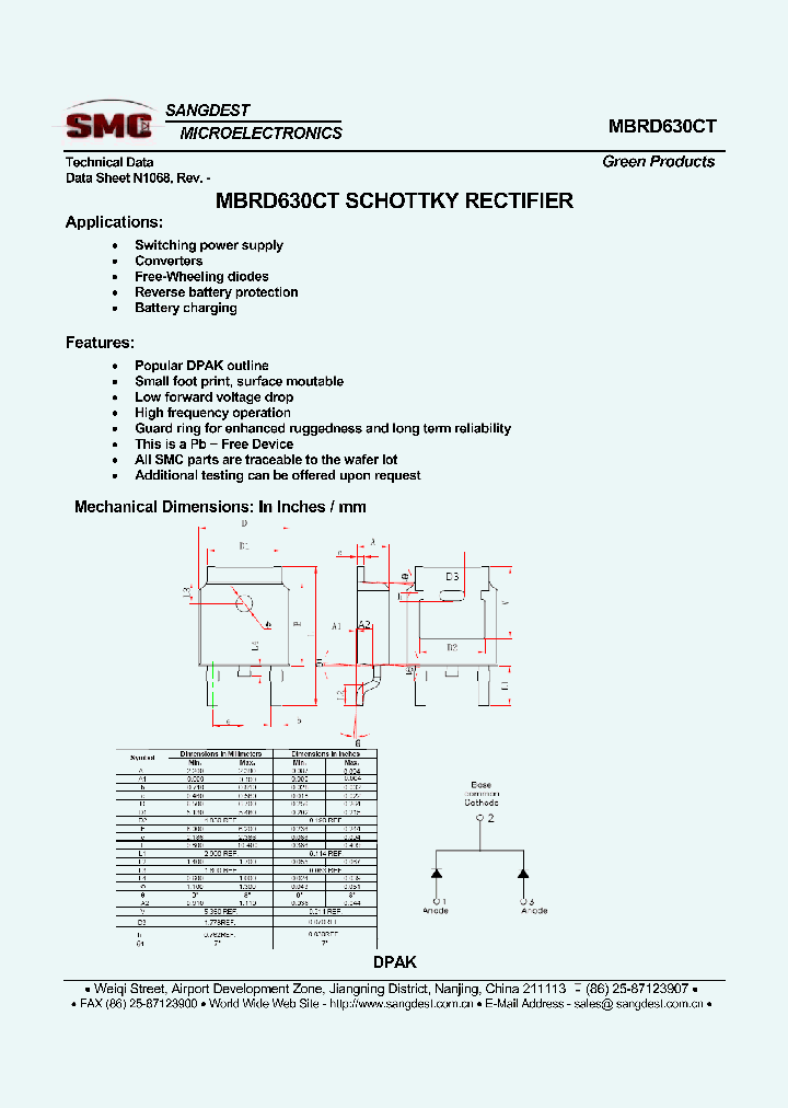 MBRD630CT_8161676.PDF Datasheet