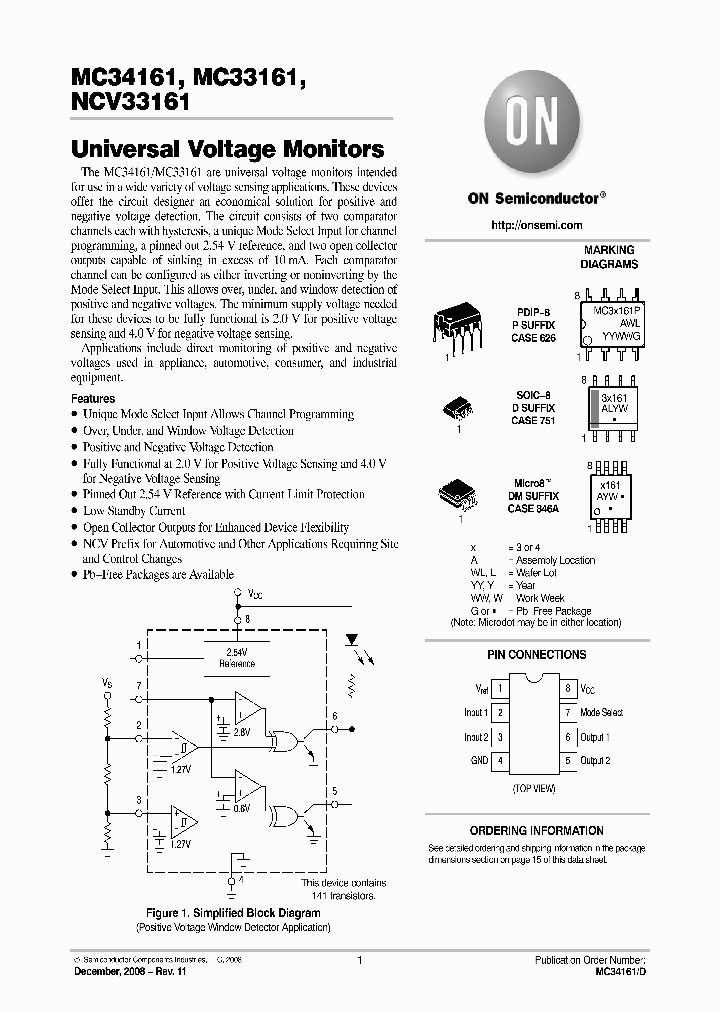 NCV33161DR2G_8193934.PDF Datasheet