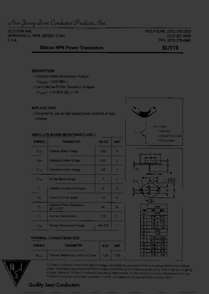 BUY78_8222635.PDF Datasheet