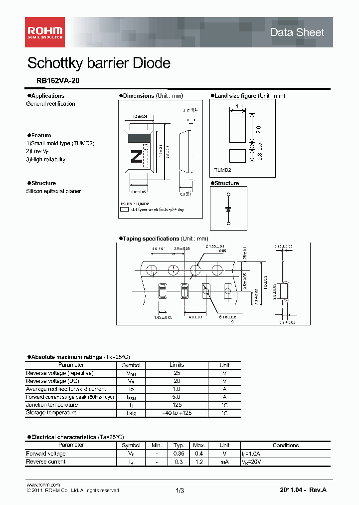 RB162VA-20TR_8229232.PDF Datasheet