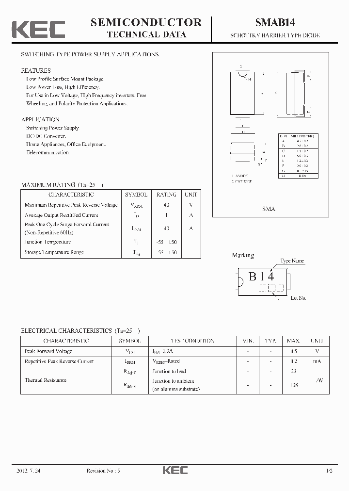 SMAB14-15_8234613.PDF Datasheet