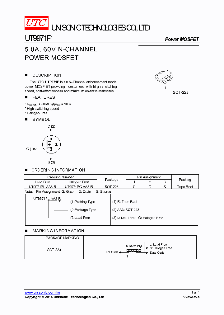 UT9971P_7878411.PDF Datasheet