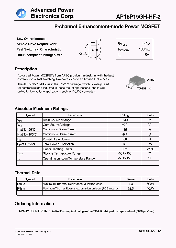 AP15P15GH-HF-3_7879082.PDF Datasheet