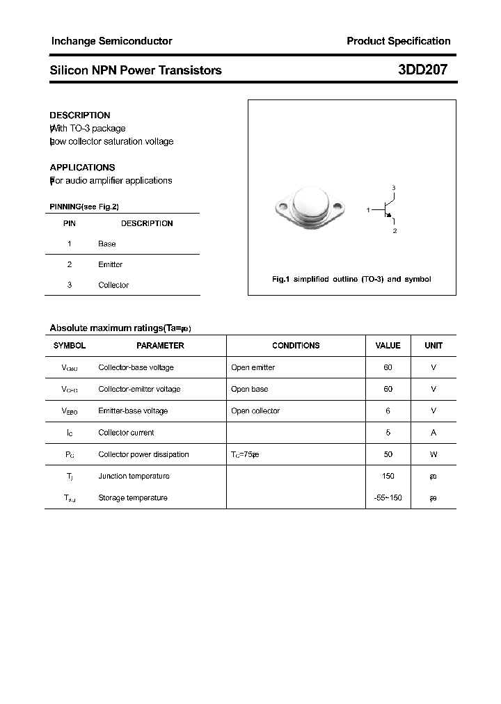 3DD207_8286316.PDF Datasheet