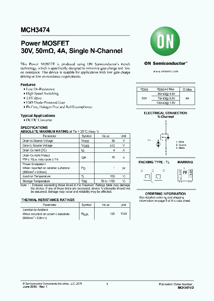 MCH3474-TL-W_8321277.PDF Datasheet