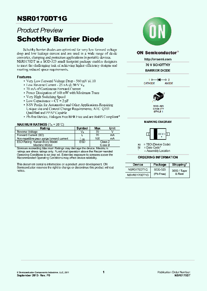 NSR0170DT1G_8336471.PDF Datasheet