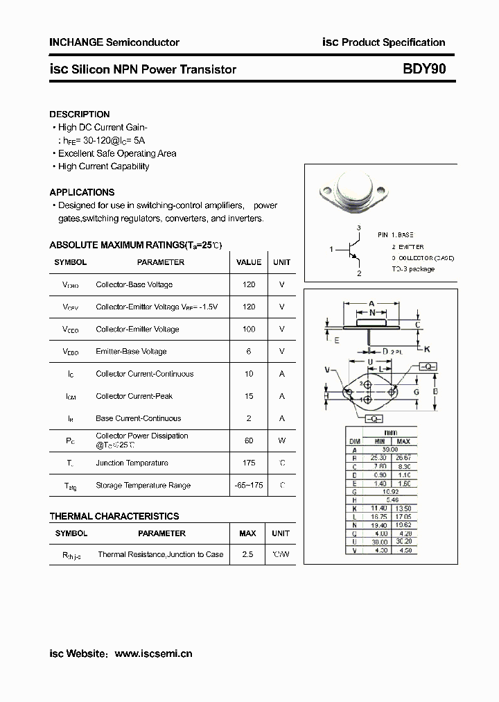 BDY90_8351724.PDF Datasheet