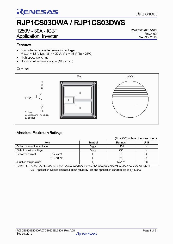 RJP1CS03DWA-W0_8408189.PDF Datasheet