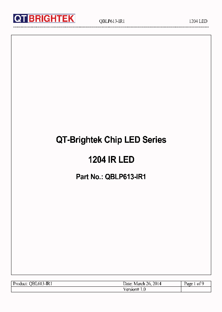 QBLP613-IR1_8413830.PDF Datasheet