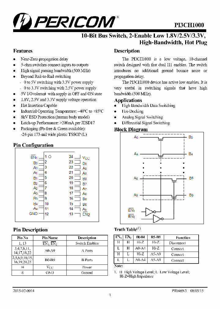 PI3CH1000-15_8438191.PDF Datasheet