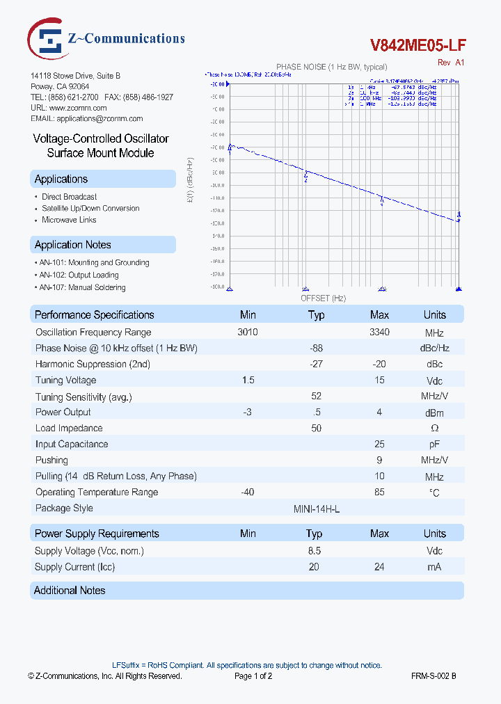 V842ME05-LF-14_8447035.PDF Datasheet