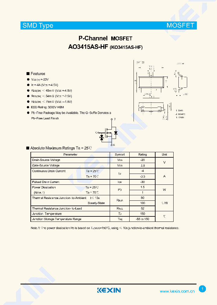 AO3415AS-HF_8511326.PDF Datasheet