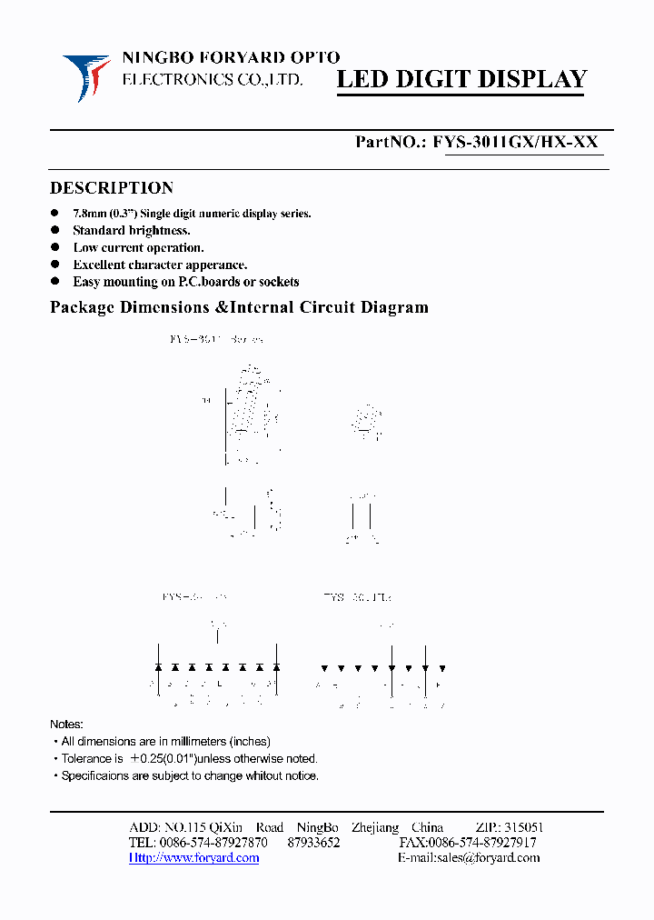 FYS-3011GX-0_8541744.PDF Datasheet