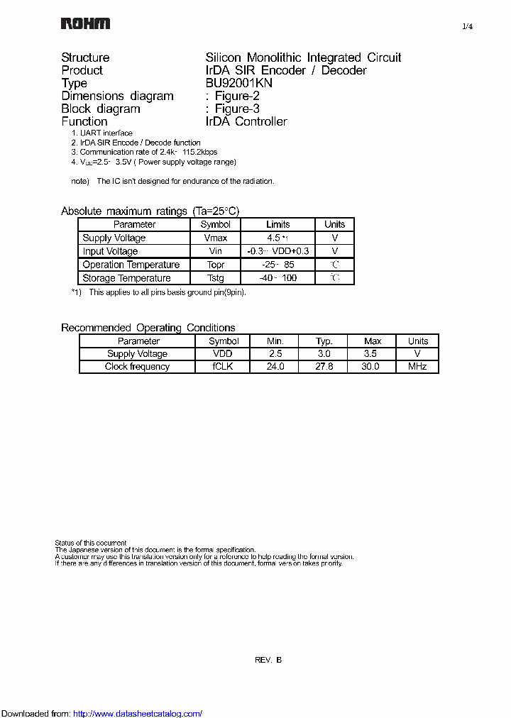 BU92001KN-E2_8567688.PDF Datasheet