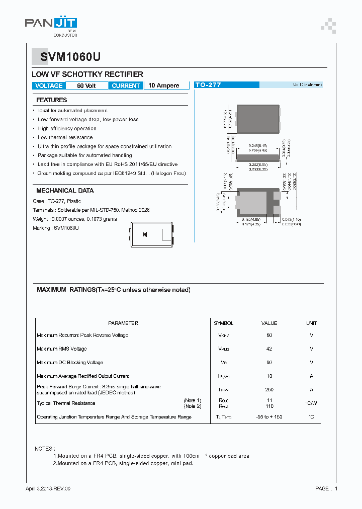 SVM1060U_8579118.PDF Datasheet