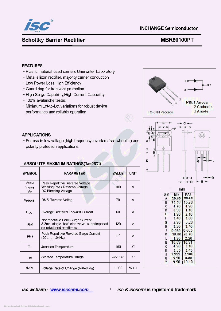 MBR60100PT_8624150.PDF Datasheet