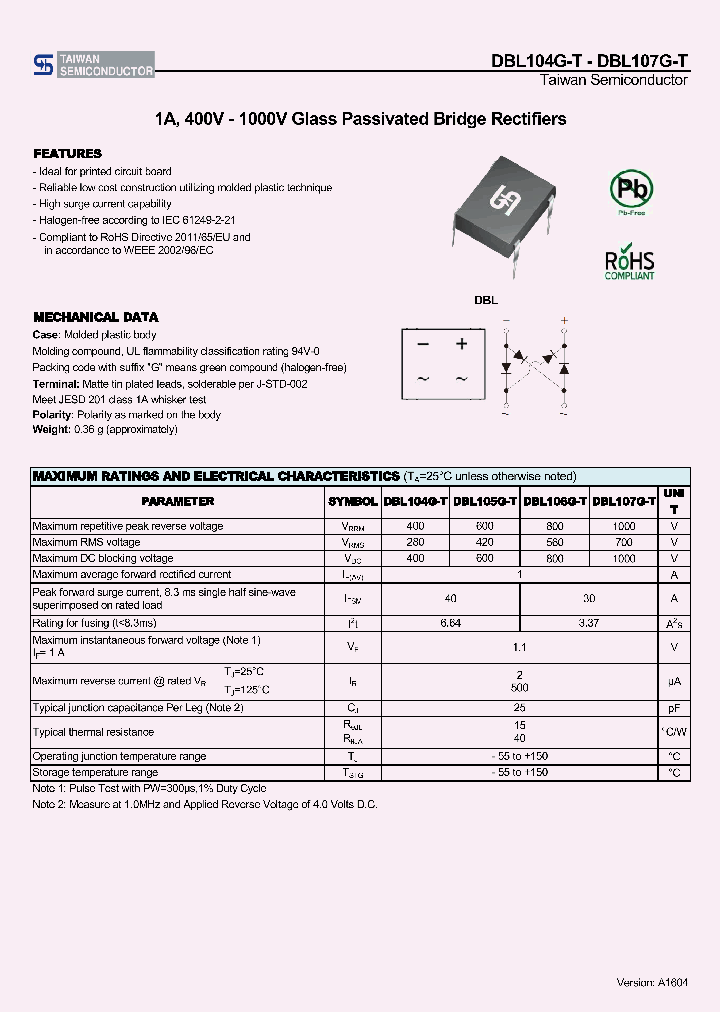 DBL104G-T_8624563.PDF Datasheet