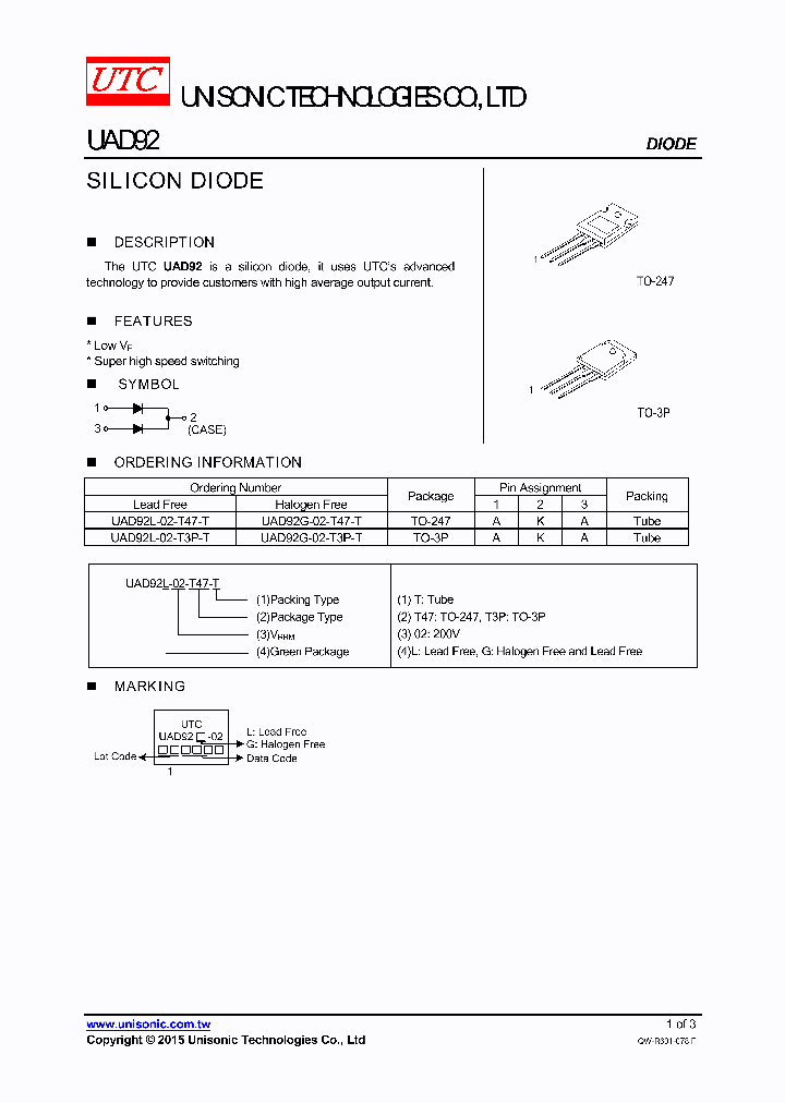 UAD92_8650256.PDF Datasheet