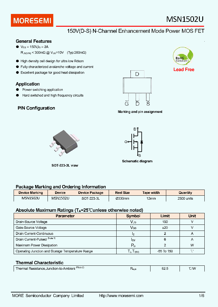 MSN1502U_8665694.PDF Datasheet