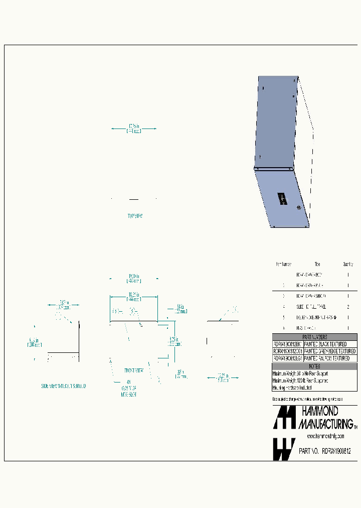 RDRW1900812BK1_8698850.PDF Datasheet