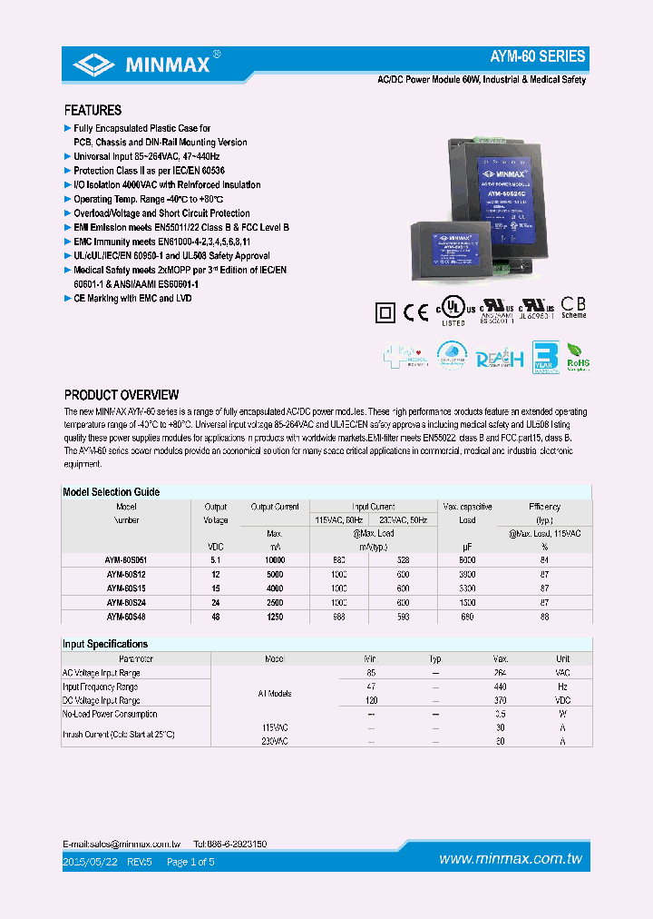 AYM-60_8742706.PDF Datasheet